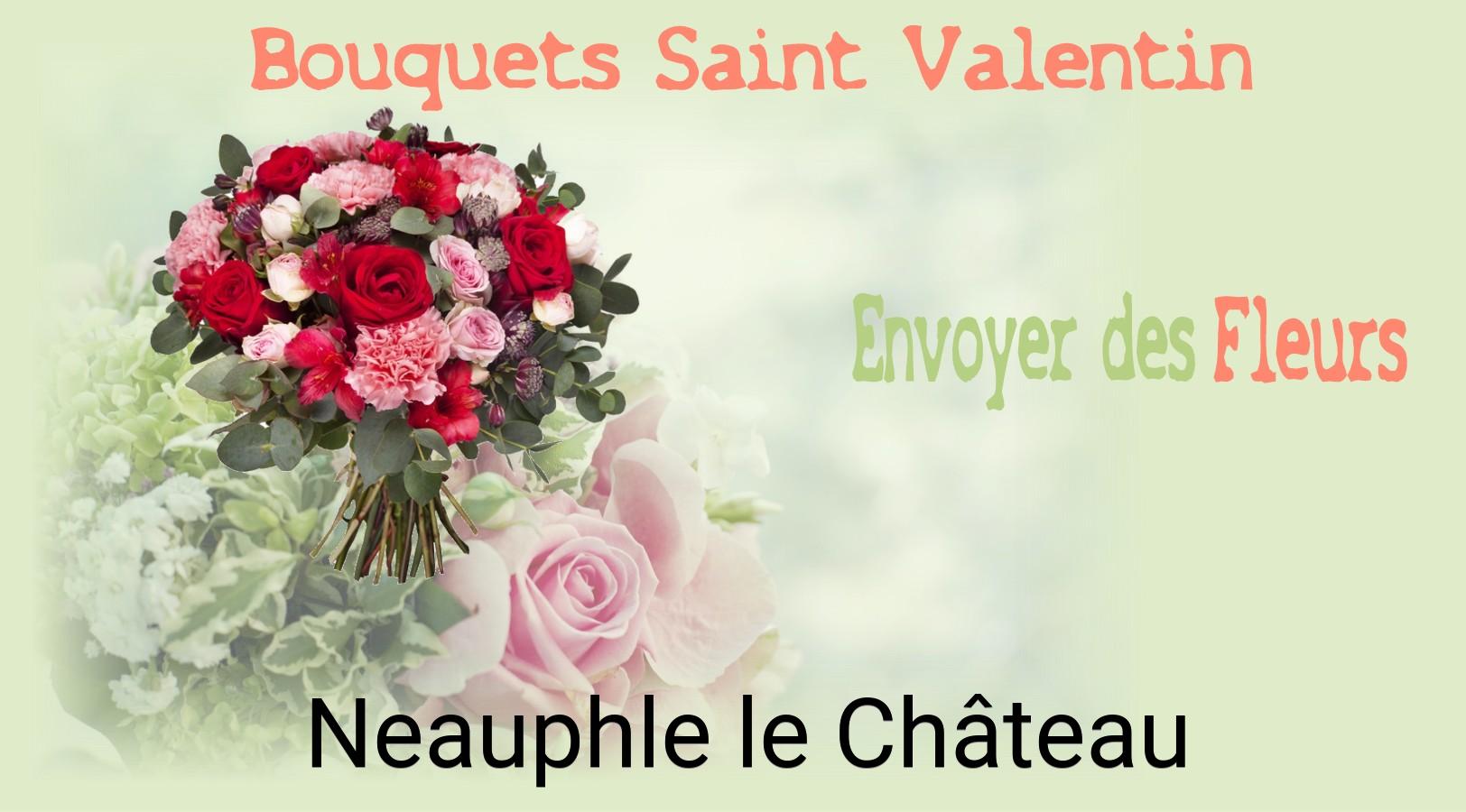 Roses de Saint-Valentin livrées à Neauphle-le-Château